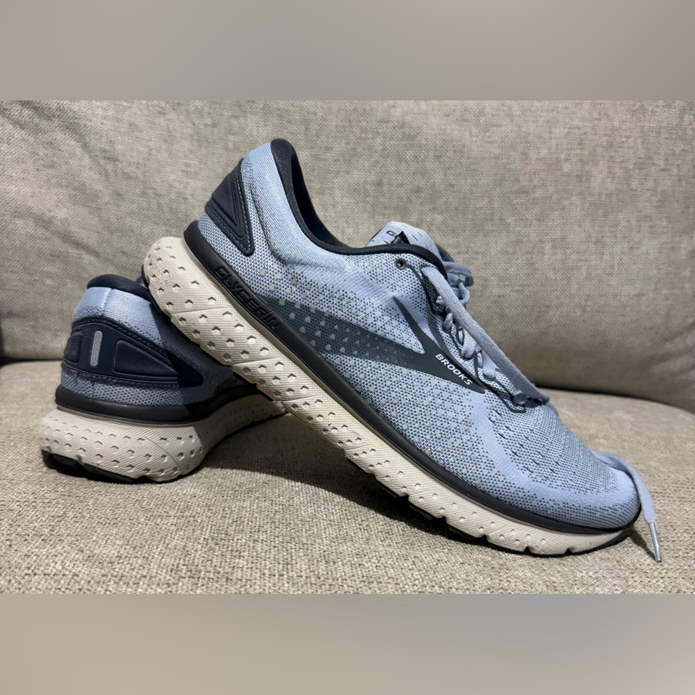 Brooks Light Blue Athletic Sneakers